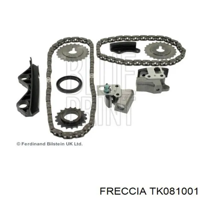 Kit de cadenas de distribución TK081001 Freccia