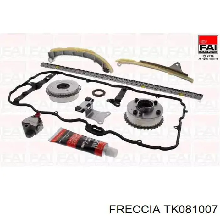 Комплект цепи ГРМ TK081007 Freccia