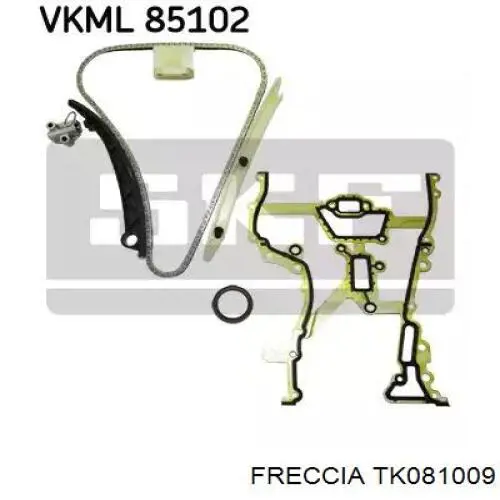 Ремкомплект ГРМ Freccia TK081009 цена, от 101.18 USD