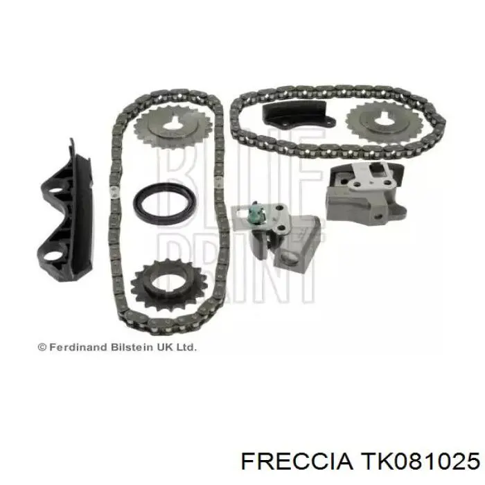 Комплект цепи ГРМ TK081025 Freccia