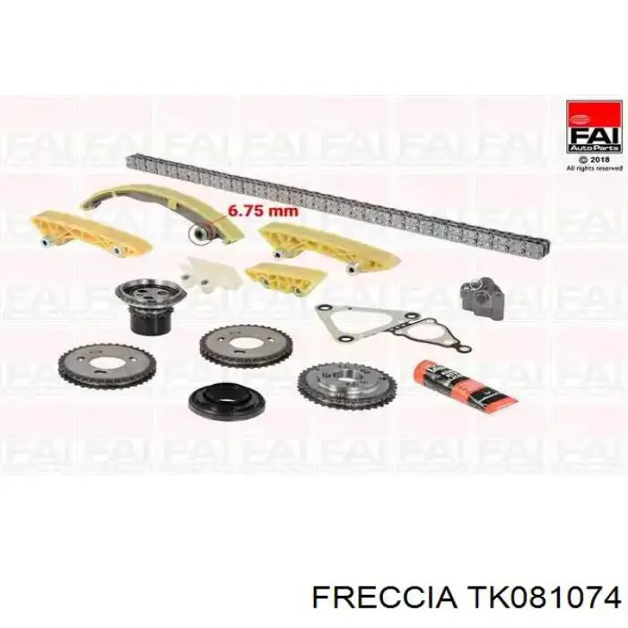 Купить TK081074 Freccia Набор цепи грм