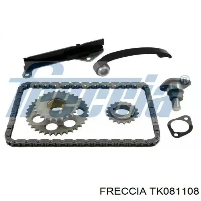 Цепь ГРМ верхняя, комплект Freccia TK081108 цена, от 55.87 USD