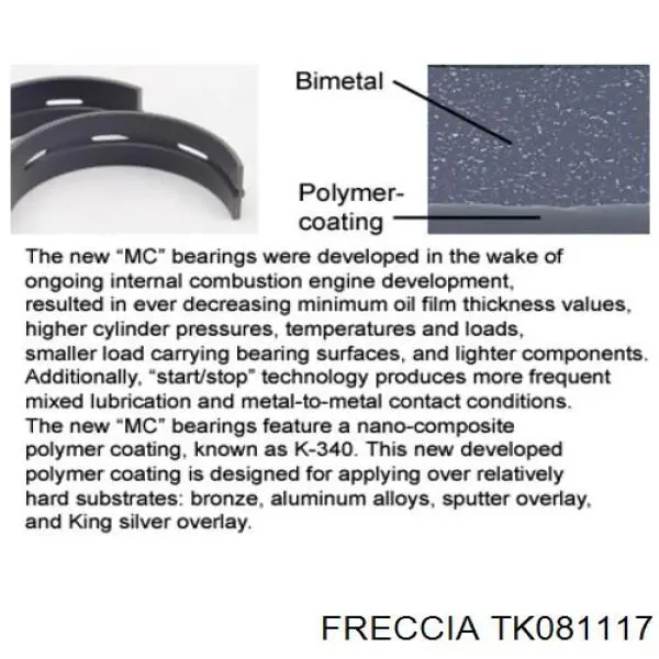 Комплект цепи ГРМ FRTK081117 Freccia