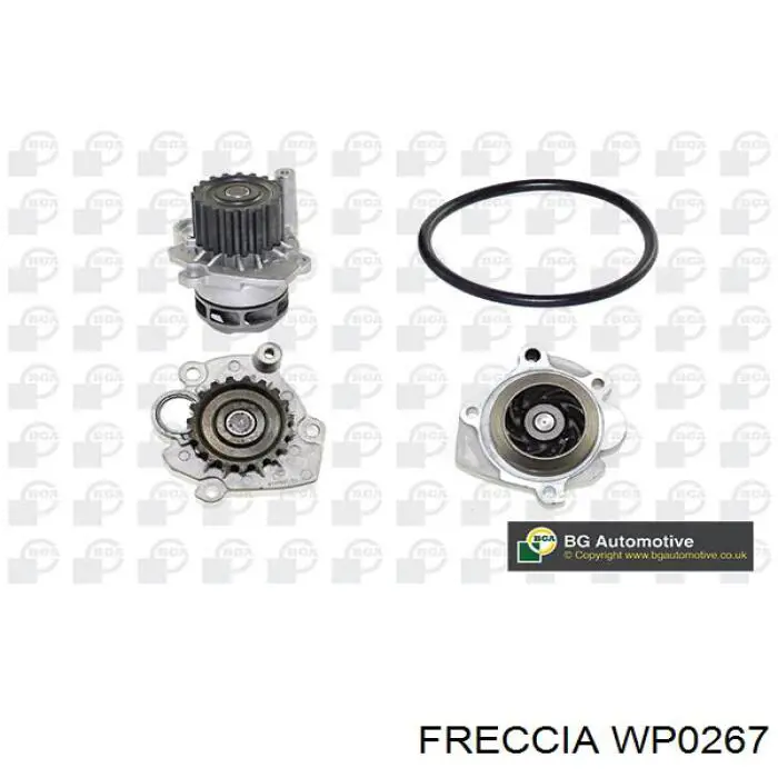 Помпа охлаждения Freccia WP0267 цена, от 21.79 USD