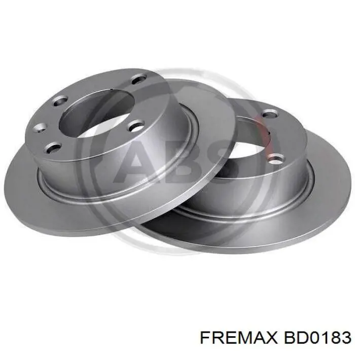 Купить BD0183 Fremax Диск тормозной задний
