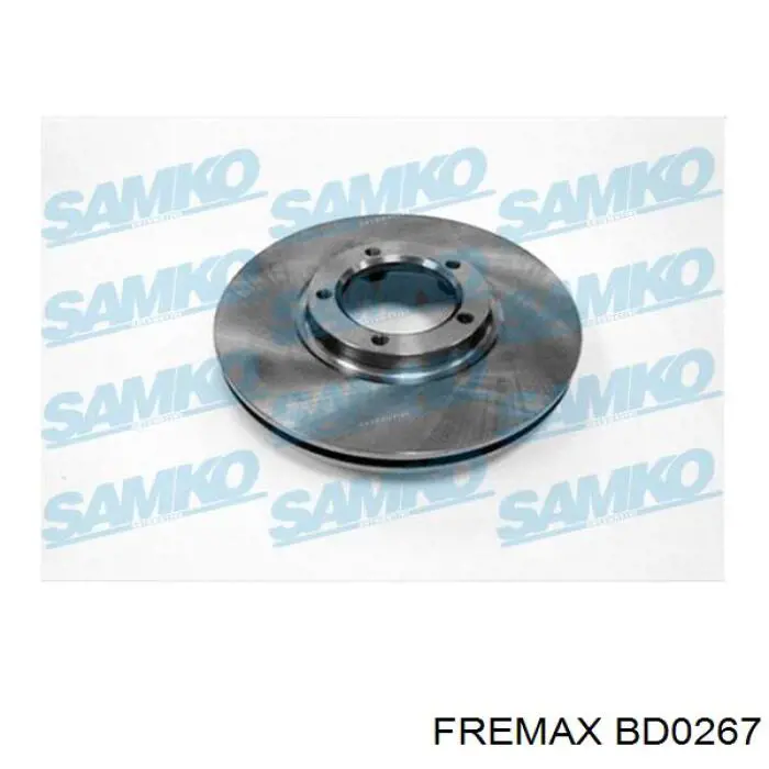 Передние тормозные диски BD0267 Fremax