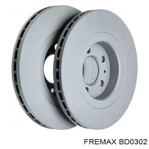 BD0302 Fremax Диск тормозной передний