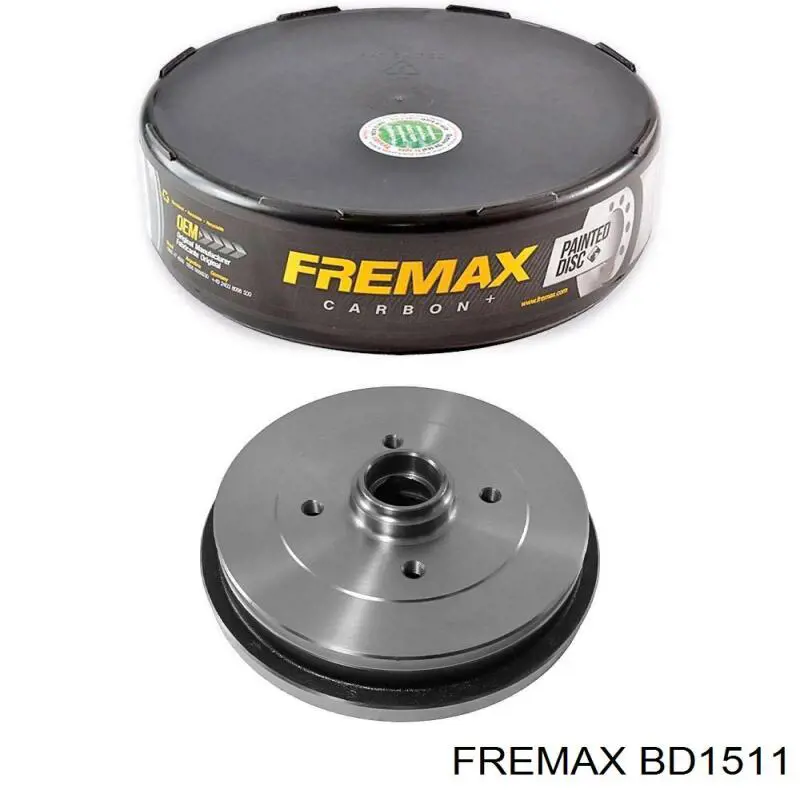 BD1511 Fremax Тормозной барабан