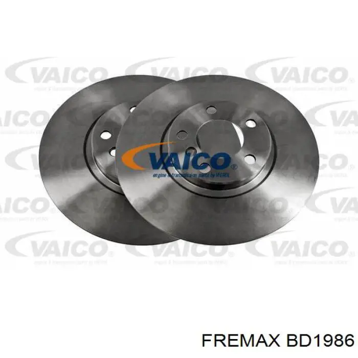 BD1986 Fremax диск тормозной передний