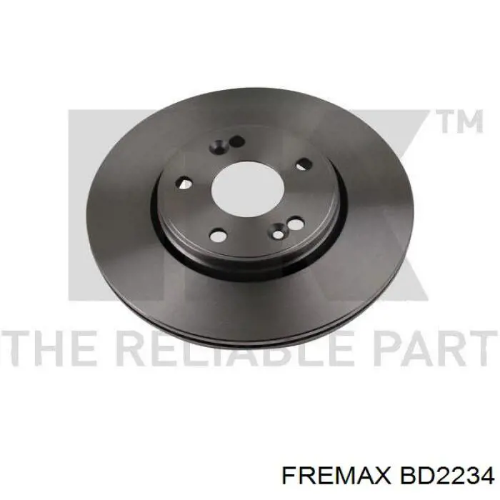 Купить BD2234 Fremax Ротор тормозной