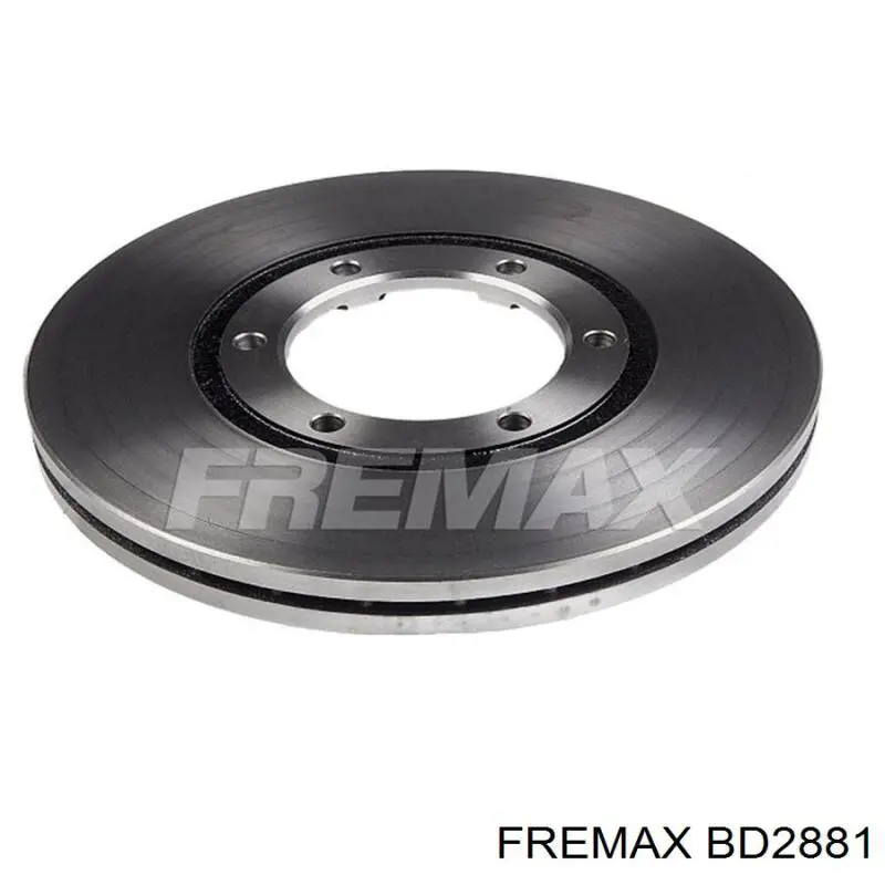 Передний тормозной диск Fremax BD2881