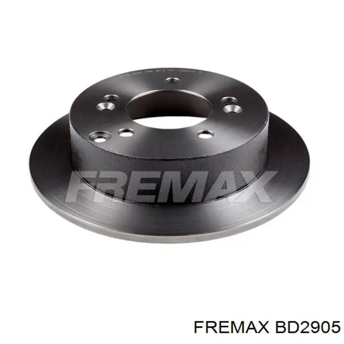 BD2905 Fremax диск тормозной задний