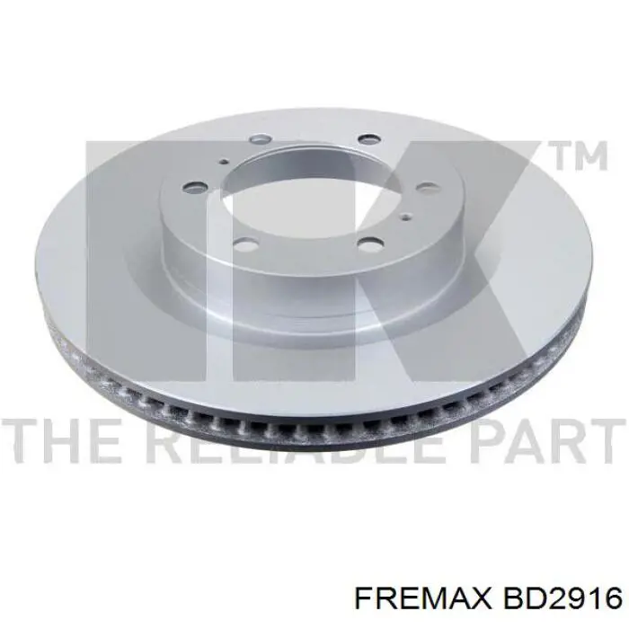Передние тормозные диски BD2916 Fremax