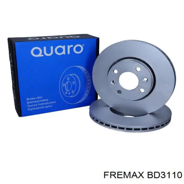 Тормоз дисковый передний Fremax BD3110 цена, от 48.47 USD