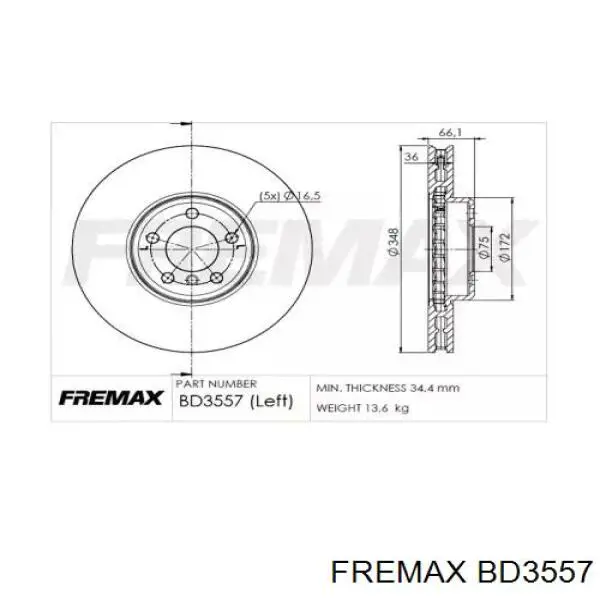  BD3557 Fremax