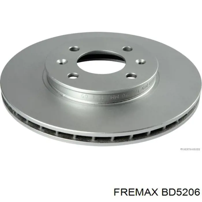BD5206 Fremax Диск тормозной передний