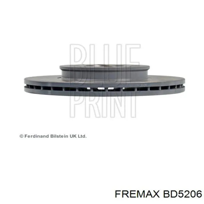 Тормоз дисковый передний Fremax BD5206 цена, от 31.10 USD