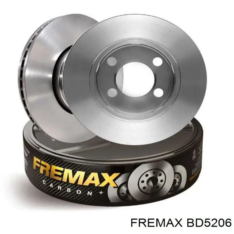 Freno de disco delantero BD5206 Fremax