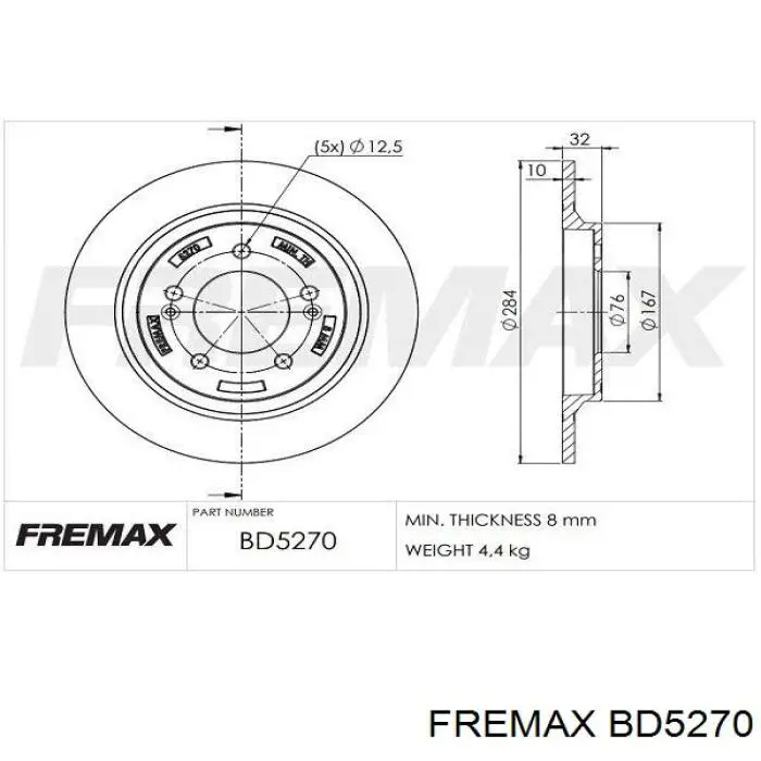 Купить 08D88211 Brembo Диск тормозной задний