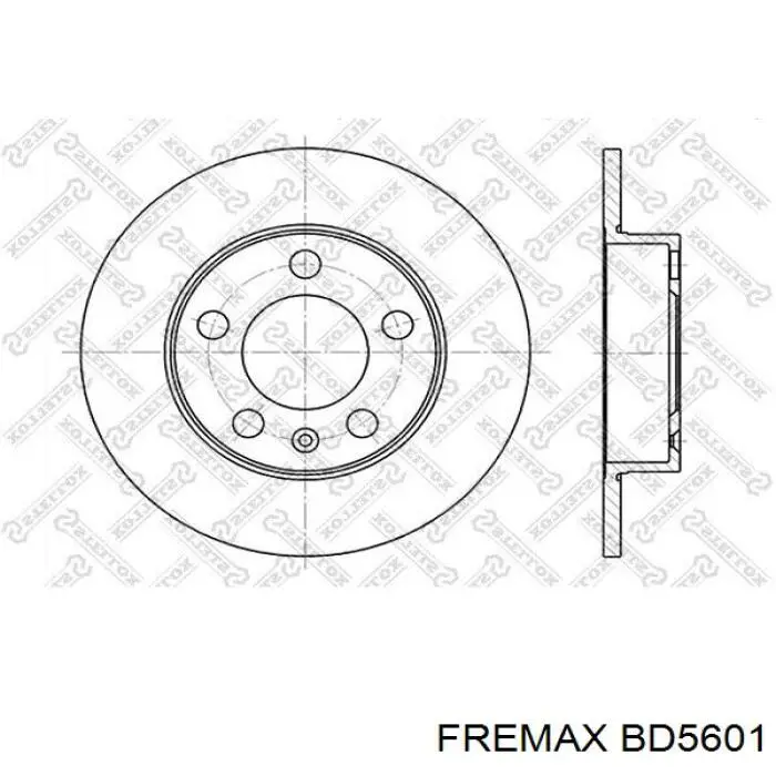 Задний тормозной диск Fremax BD5601 цена, от 21.83 USD