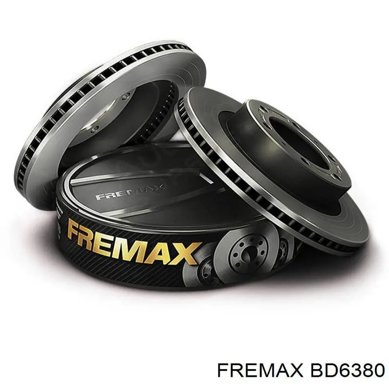 Диск гальмівний передній BD6380 Fremax