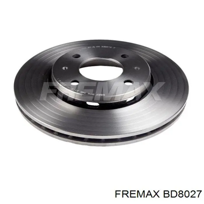 BD8027 Fremax диск тормозной передний