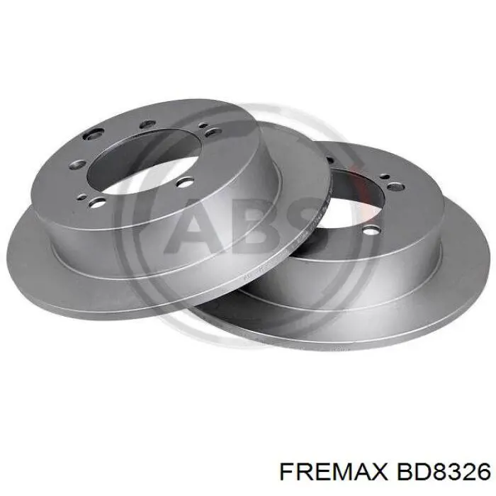 Задний тормозной диск Fremax BD8326 цена, от 32.44 USD