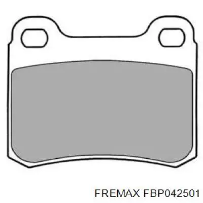 Задние тормозные колодки FBP042501 Fremax