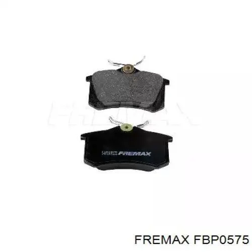 FBP0575 Fremax задние тормозные колодки