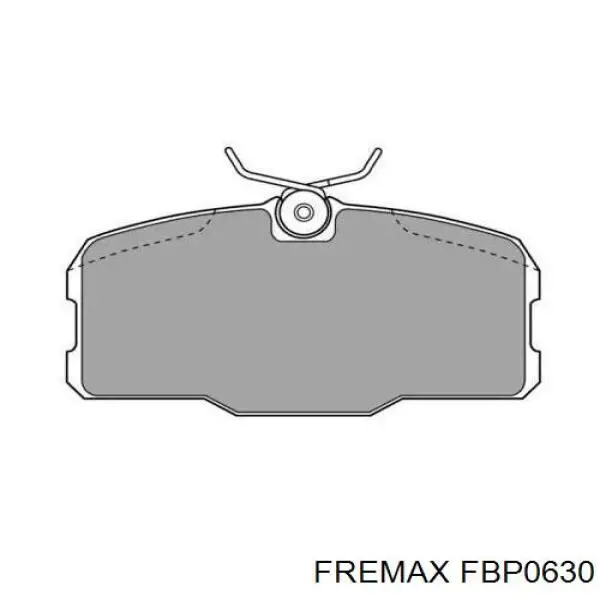 Передние тормозные колодки FBP0630 Fremax