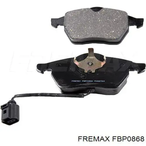 FBP0868 Fremax колодки тормозные передние дисковые