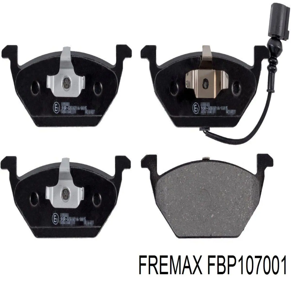 Передние тормозные колодки FBP107001 Fremax