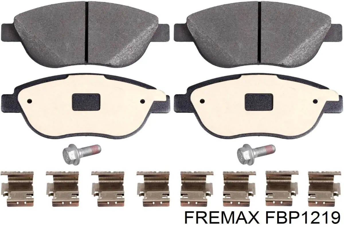 Передние тормозные колодки FBP1219 Fremax