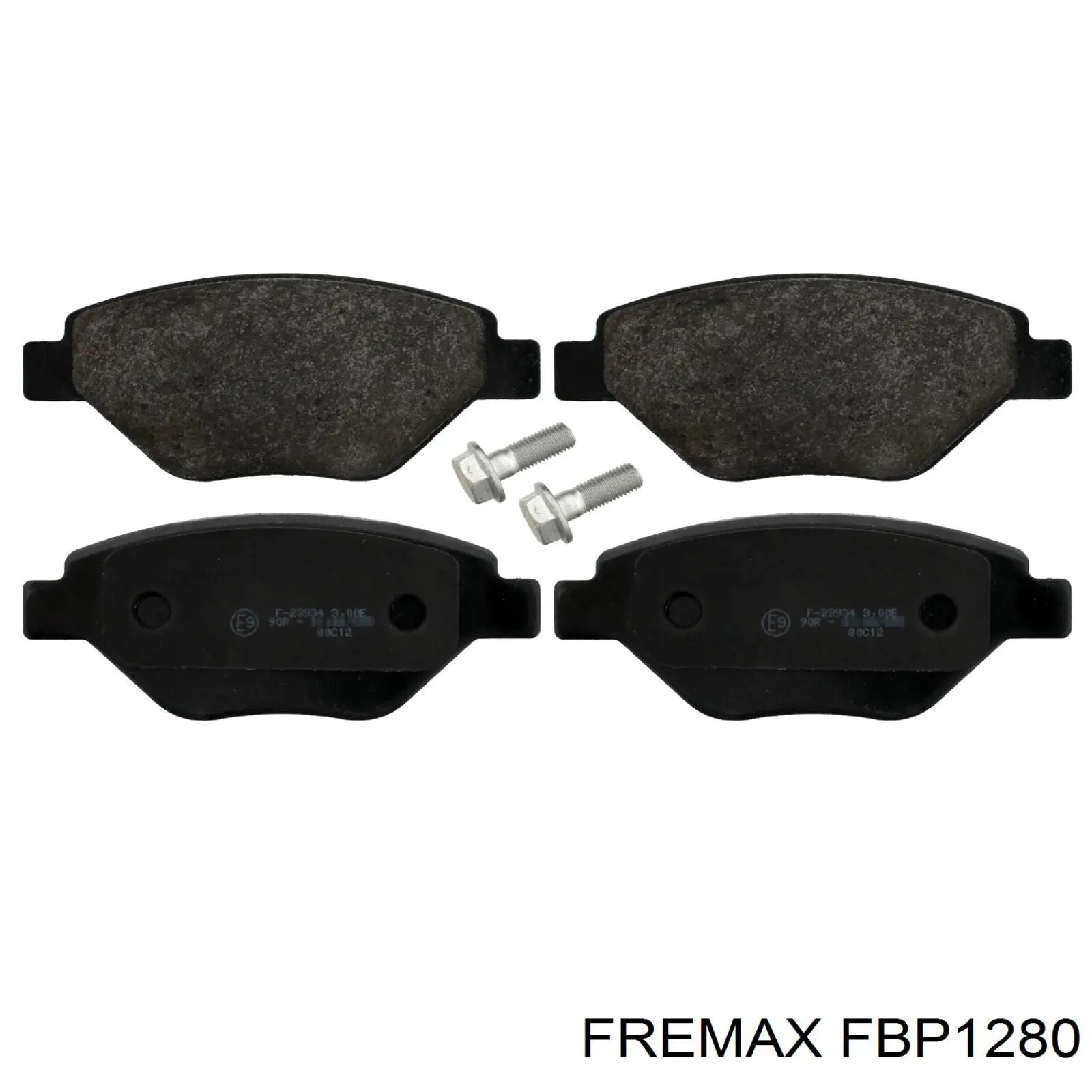 FBP1280 Fremax колодки тормозные передние дисковые