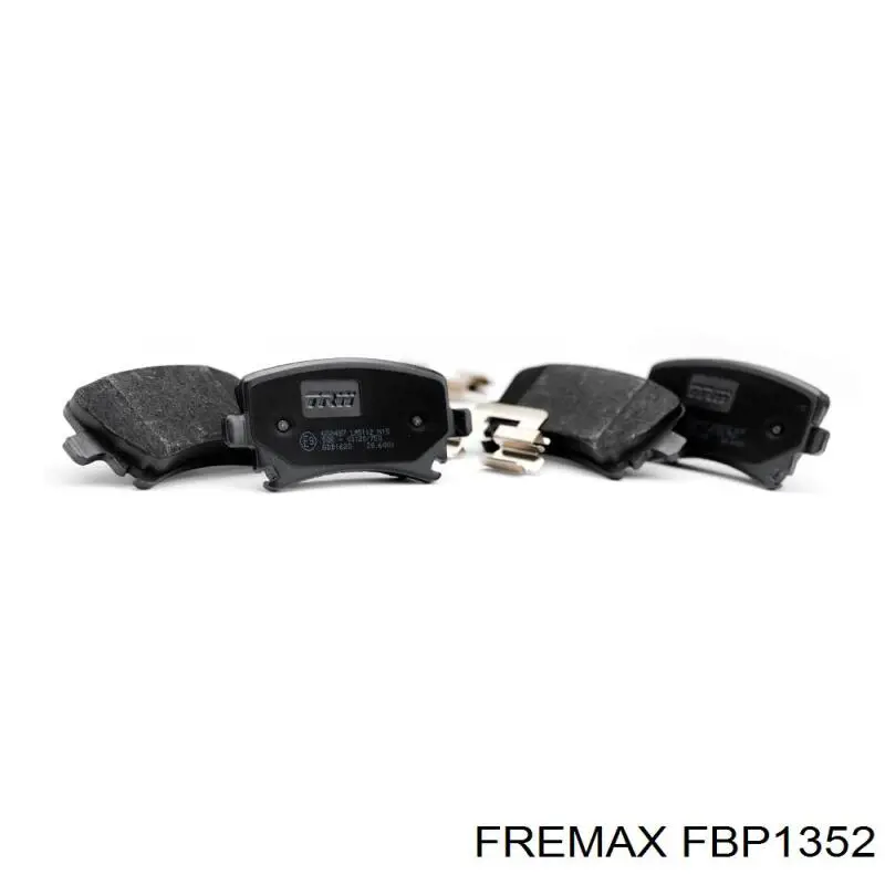 Колодки Fremax FBP1352 цена, от 36.30 USD