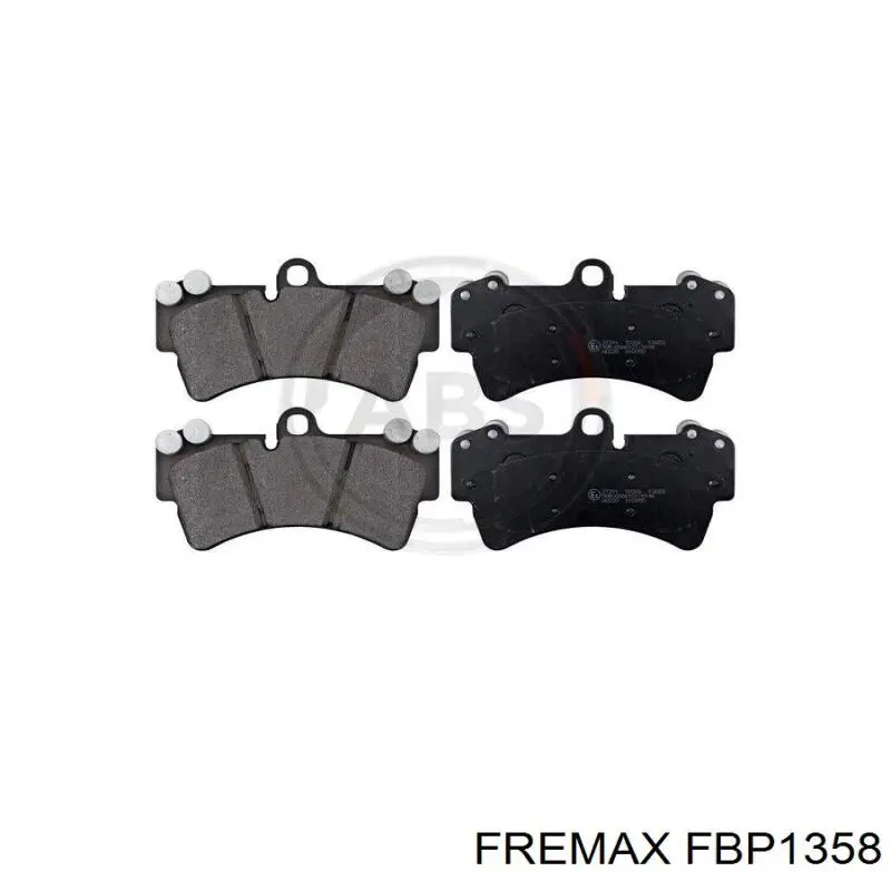 Тормозные колодки Fremax FBP1358