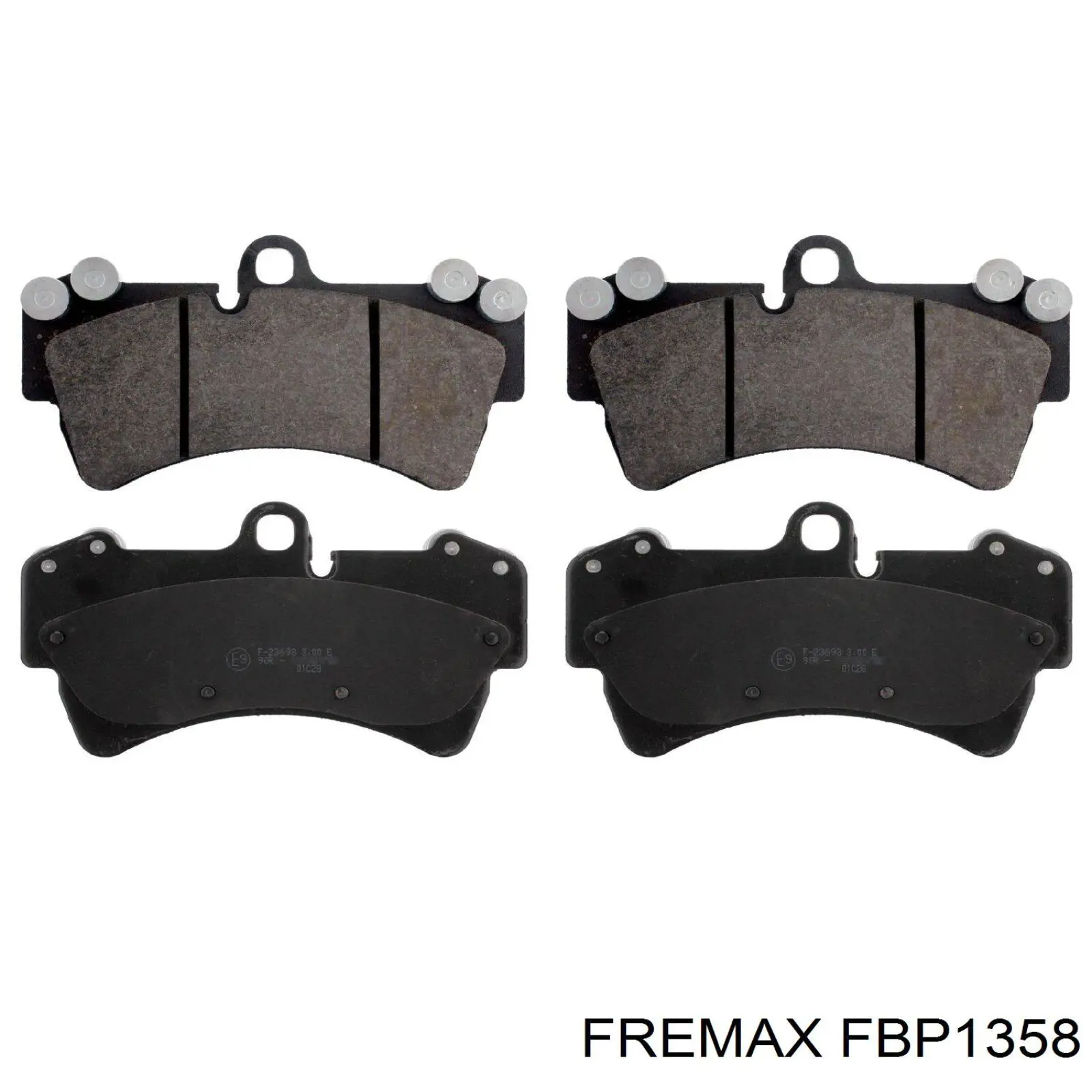 FBP1358 Fremax Колодки передние