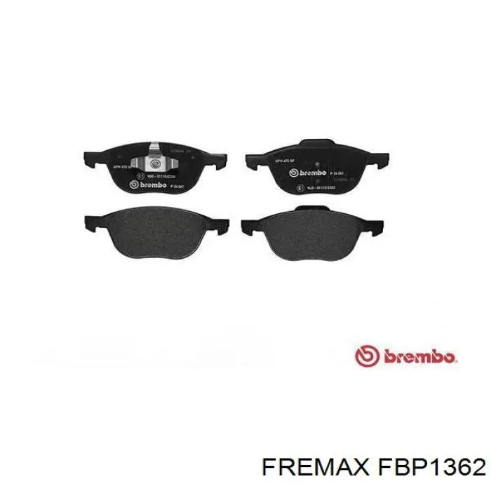 Передние тормозные колодки FBP1362 Fremax