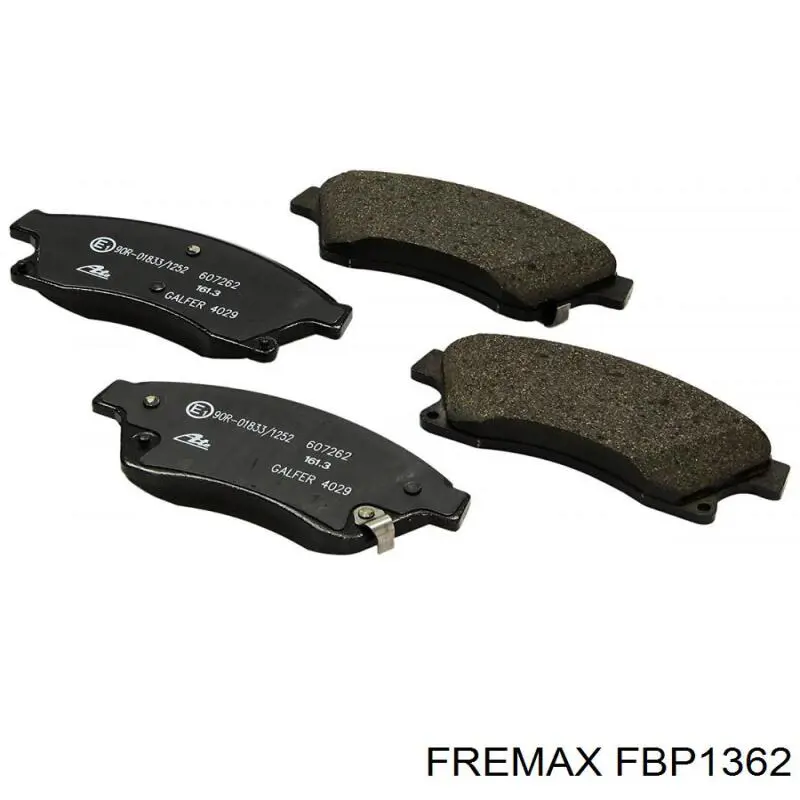 Купить FBP1362 Fremax Колодки тормозные