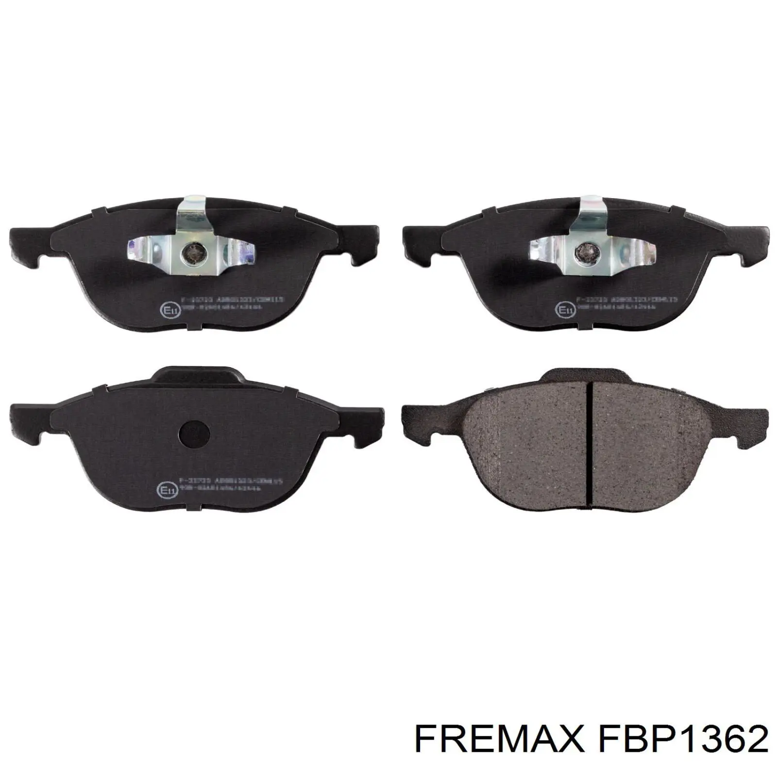 Колодки Fremax FBP1362 цена, от 19.42 USD