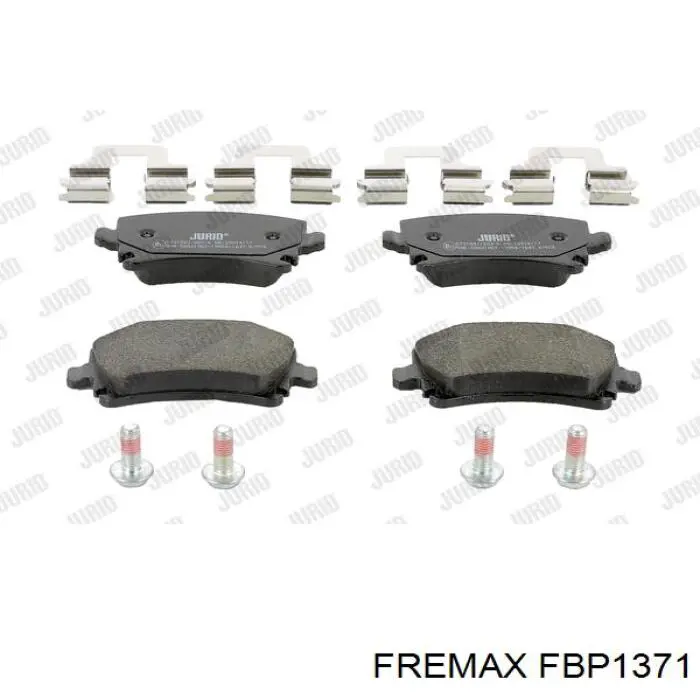 Купить FBP1371 Fremax Колодки тормозные задние, дисковые