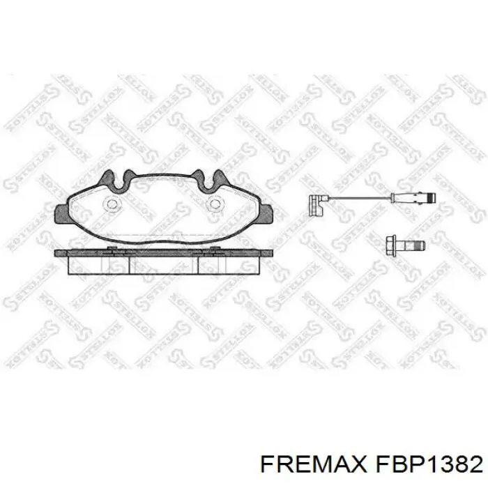 Тормозные колодки Fremax FBP1382