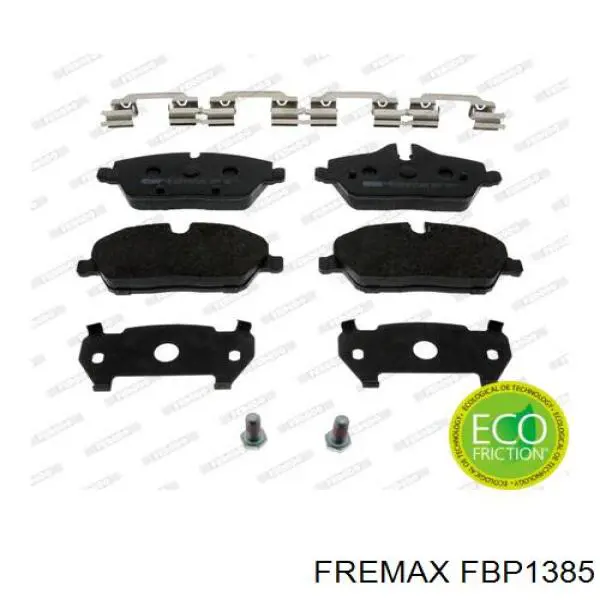 Колодки Fremax FBP1385 цена, от 41.54 USD