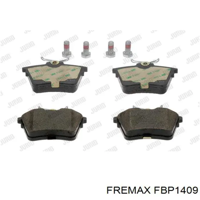 Задние дисковые колодки Fremax FBP1409