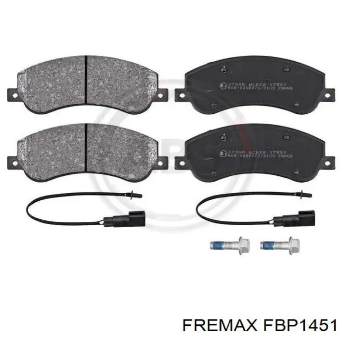 Передние тормозные колодки FBP1451 Fremax