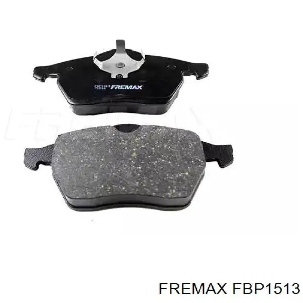 FBP1513 Fremax колодки тормозные передние дисковые