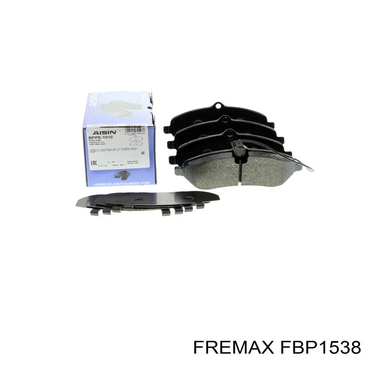 Купить FBP1538 Fremax Колодки тормозные