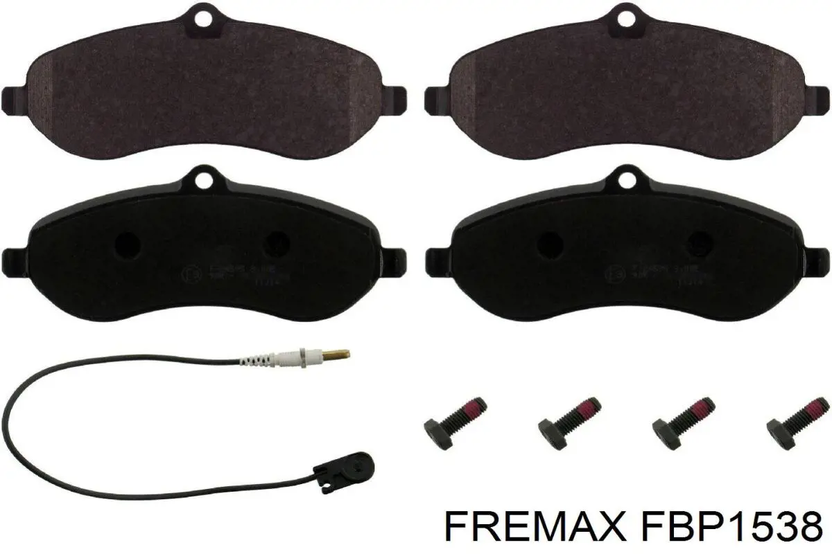 Колодки Fremax FBP1538 цена, от 27.08 USD
