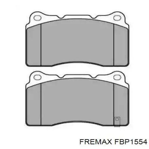 Передние тормозные колодки FBP1554 Fremax