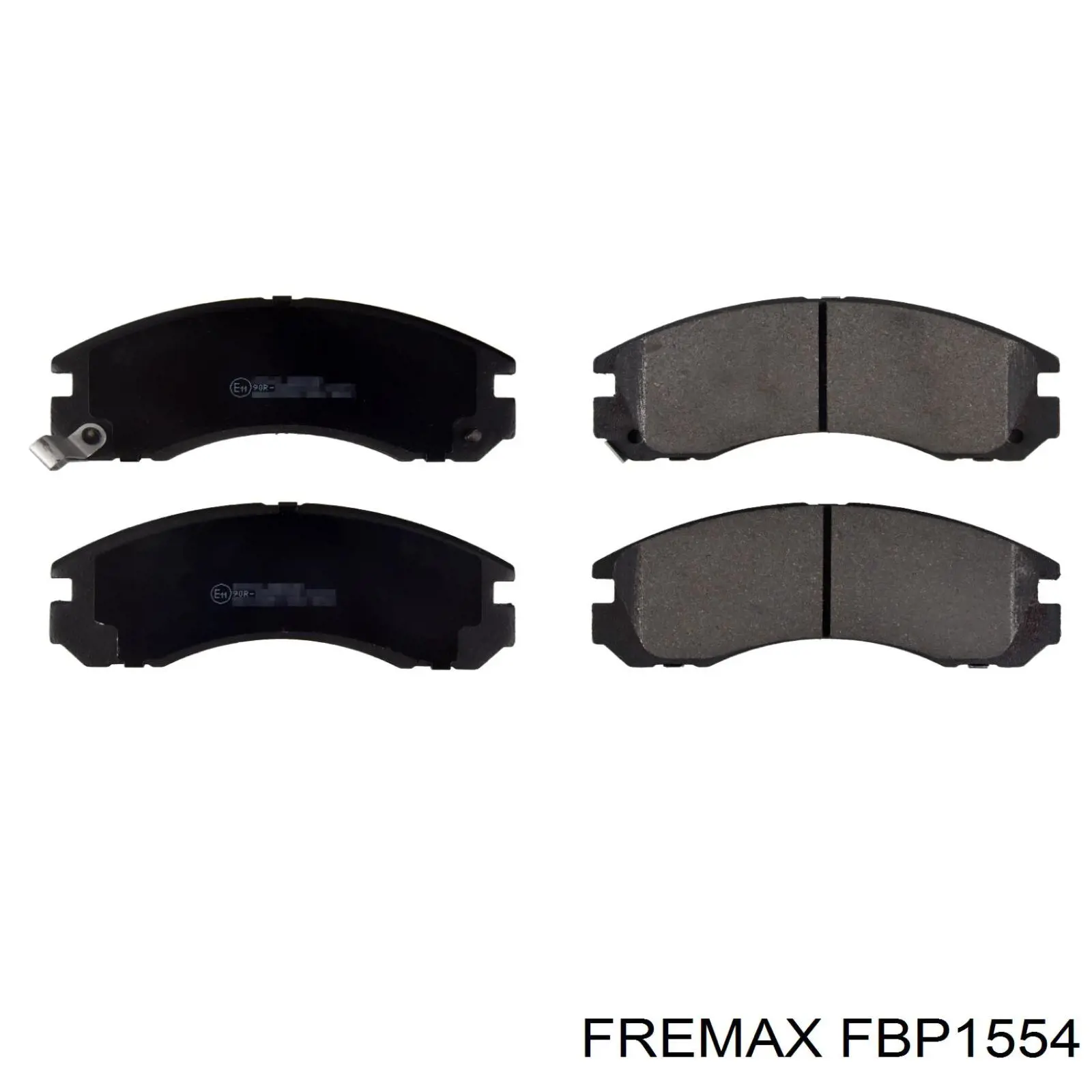 Купить FBP1554 Fremax Колодки тормозные